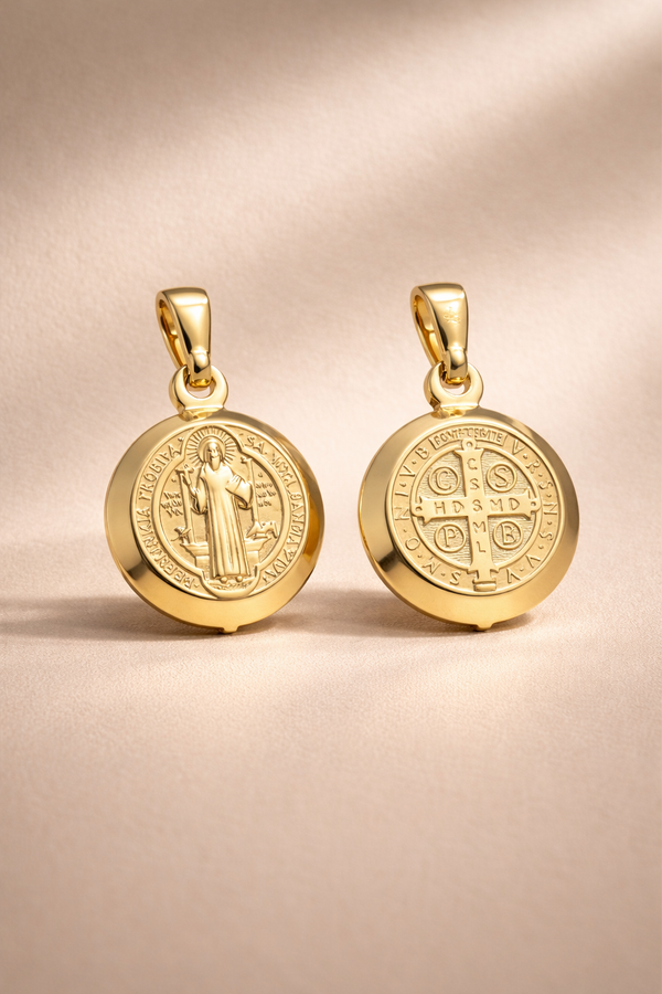 Medalla San Benito Soplado