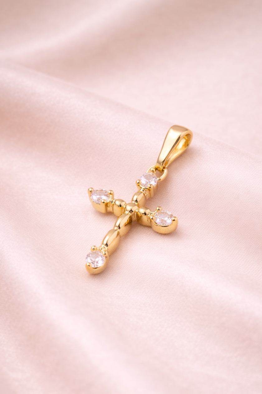 Dije Cruz Con Circones