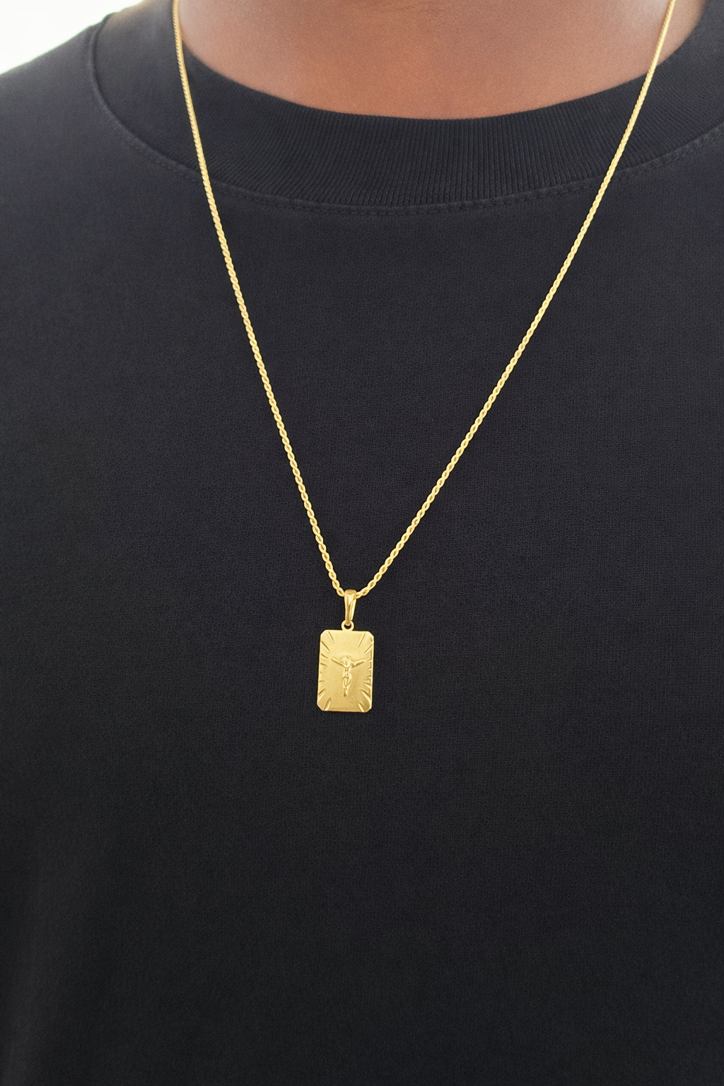 Set Cristo Gold Italy | Envío gratis