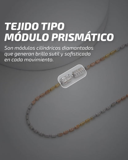 Cadena Barril Prismc Italiana 65 cm | Envío Gratis