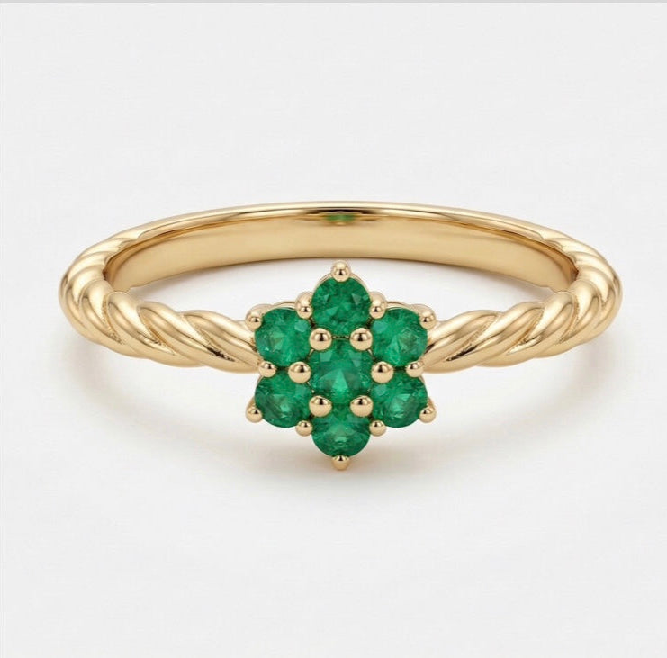 Anillo Flor Real