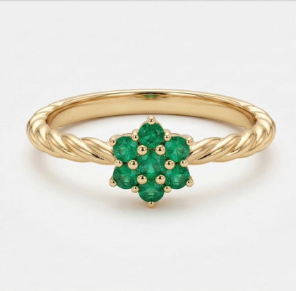 Anillo Flor Real