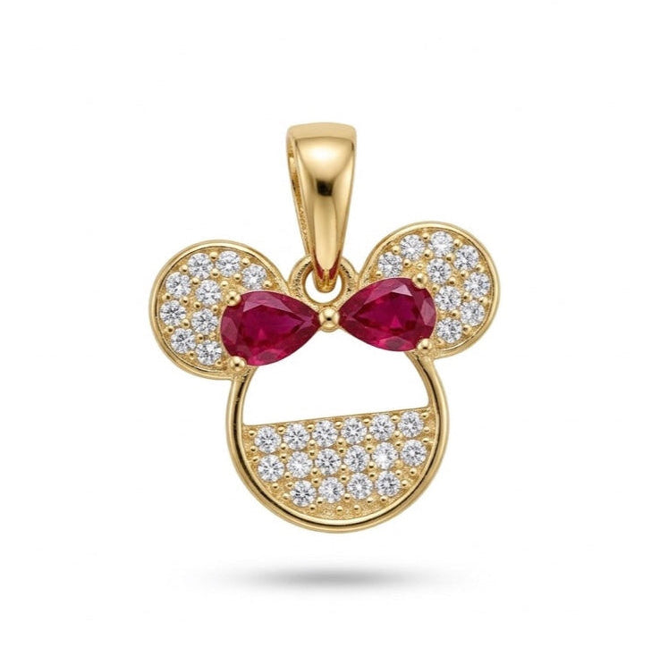 Dije Minnie Cristal