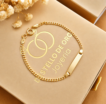 Pulsera Cubanita Personalizable | 16 cm