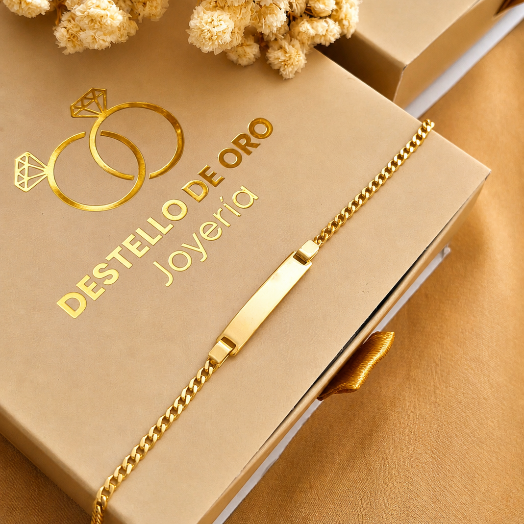 Pulsera Cubanita Personalizable | 16 cm