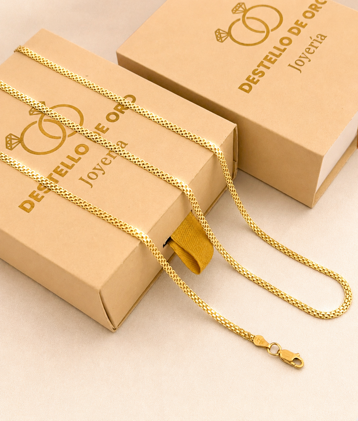 Cadena + Pulsera Tejido Chino Para Caballero | Envío Gratis