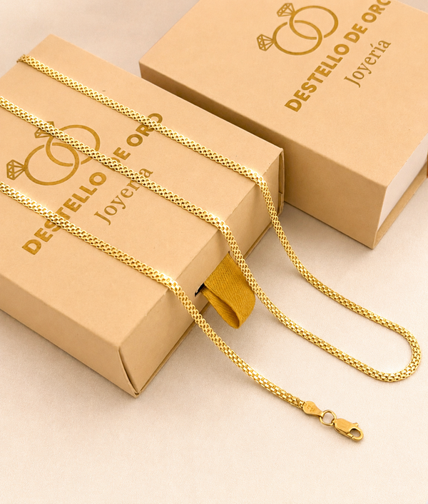Cadena + Pulsera Tejido Chino Para Caballero | Envío Gratis
