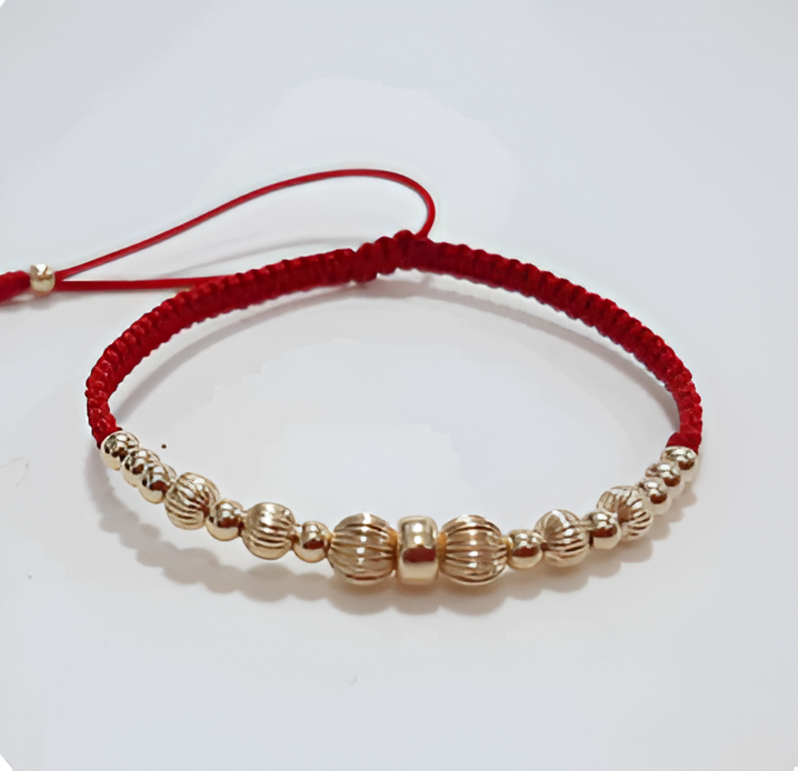 PULSERA DEGRADE CHATA Y ACANALADA