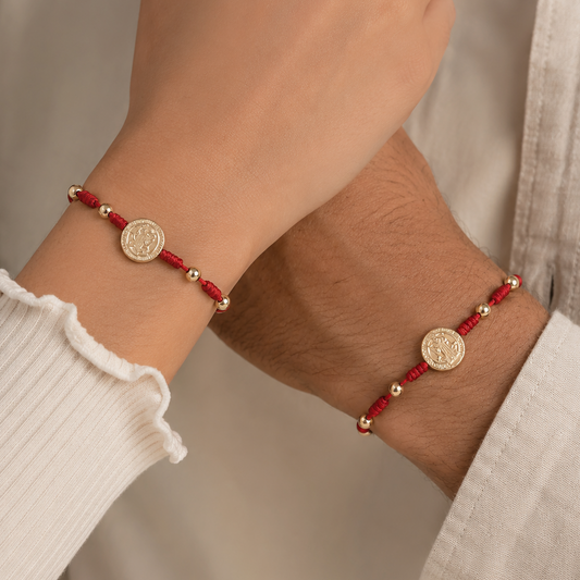 Dúo Pulseras 7 Nudos San Benito