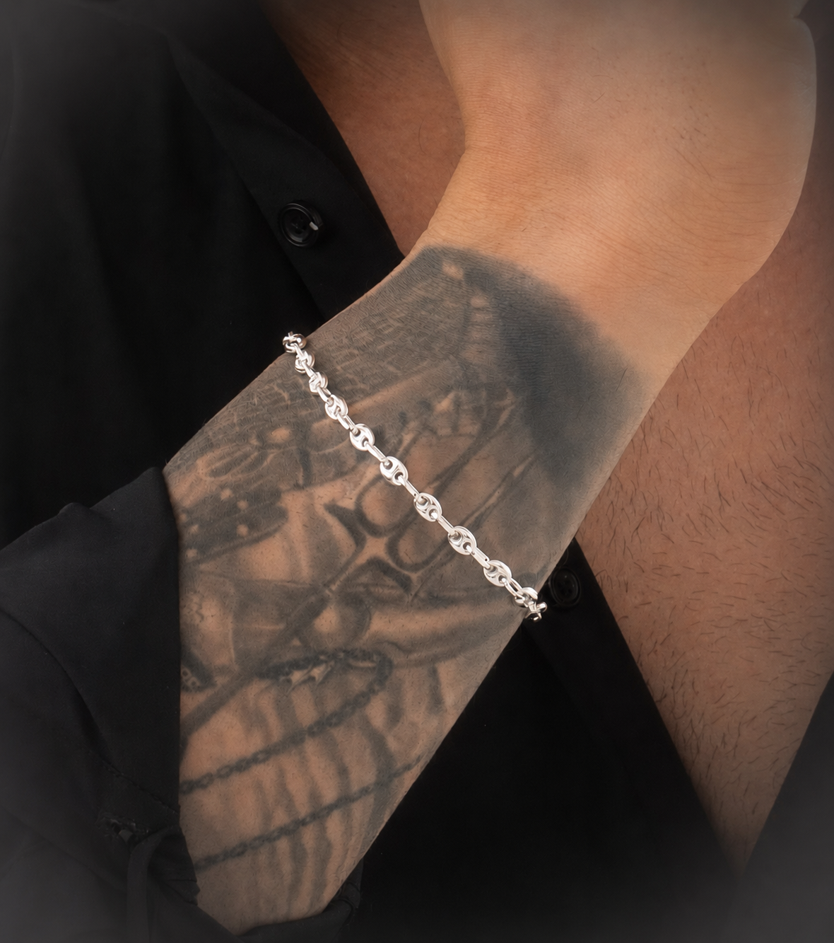 Pulsera GG Infinito | 19.5 Centímetros