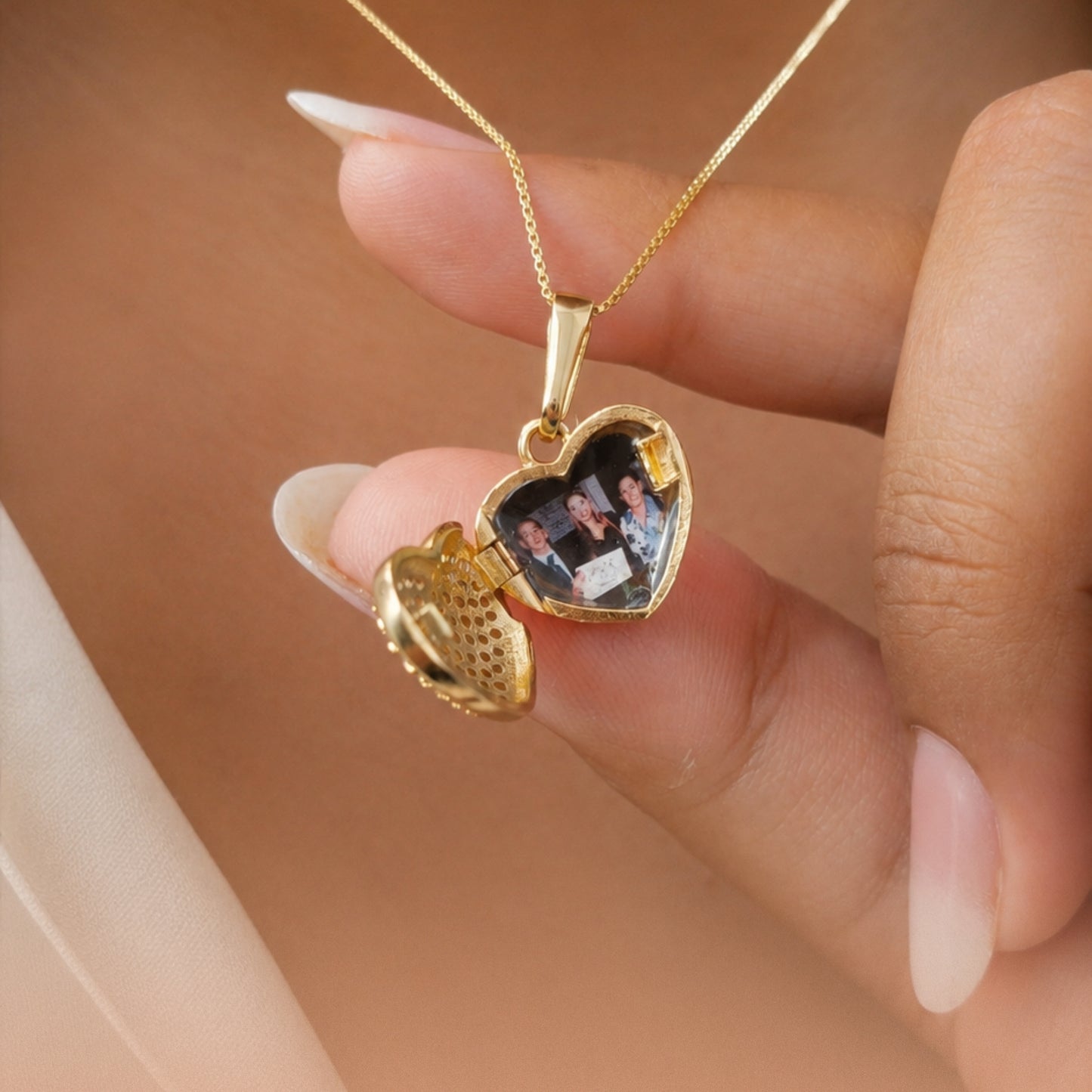 Set Siempre Contigo | Relicario Foto Personalizado