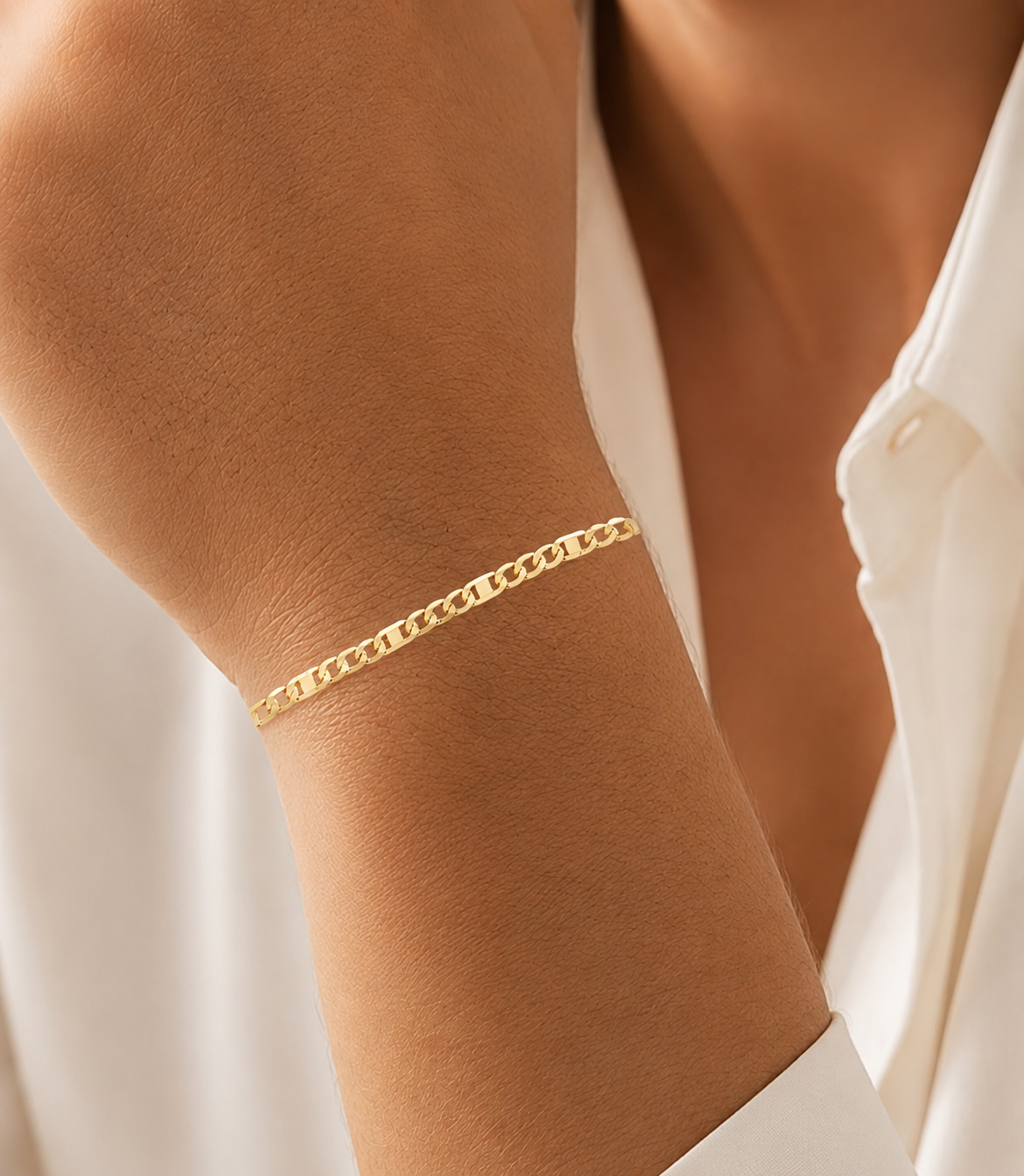 Pulsera Cartier Escalera | 18 Centímetros